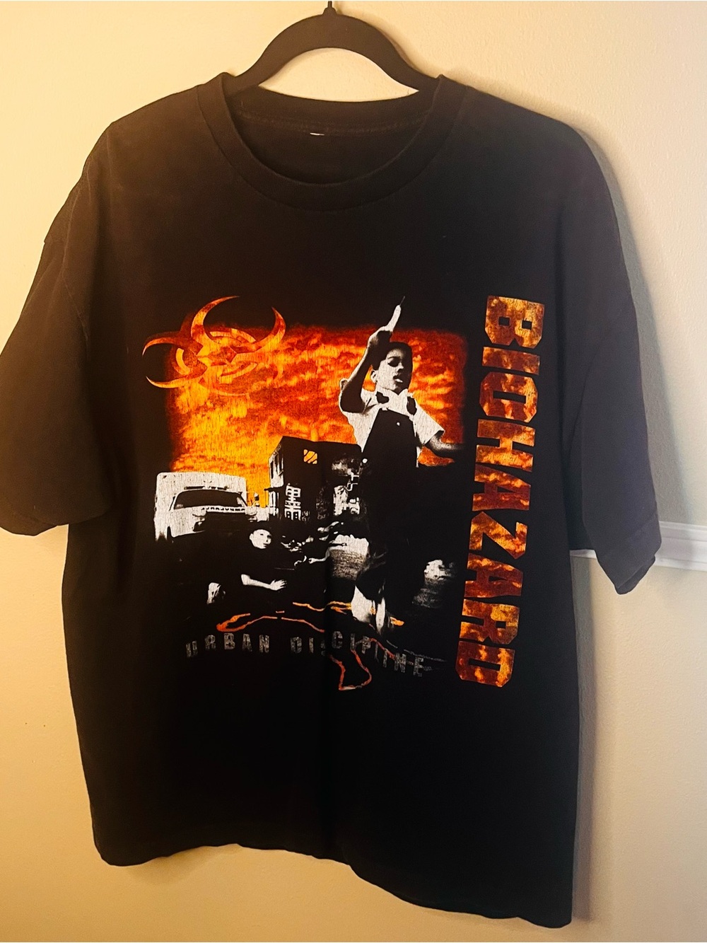 VINTAGE circa 1992 Biohazard band tee 🎸🤘🏽